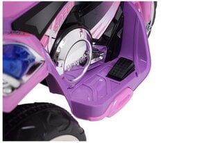 Одноместный электрический мотоцикл Superstar, розовый цена и информация | Электромобили для детей | 220.lv