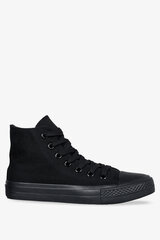 Черные женские высокие кроссовки на шнуровке Casu XB02 100357-P цена и информация | Спортивная обувь, кроссовки для женщин | 220.lv
