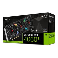 PNY GeForce RTX 4060 Ti XLR8 Gaming Verto Epic-X RGB Overclocked Triple (VCG4060T16TFXXPB1-O) cena un informācija | Videokartes (GPU) | 220.lv