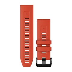 Garmin QuickFit 20мм Ремешок для часов fenix 7S, Пылающий красный цена и информация | Аксессуары для смарт-часов и браслетов | 220.lv