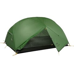 Двухместная палатка Naturehike Mongar 210T Ultralight, зелёная цена и информация | Палатки | 220.lv