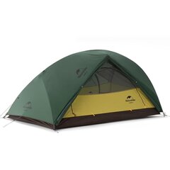 Divvietīga telts Naturehike Star-River, zaļa cena un informācija | Teltis | 220.lv