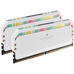 Corsair Dominator Platinum RGB (CMT64GX5M2B5200C40W) cena un informācija | Operatīvā atmiņa (RAM) | 220.lv