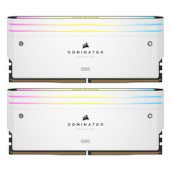 Corsair Dominator Titanium RGB (CMP64GX5M2B6000C30W) цена и информация | Оперативная память (RAM) | 220.lv