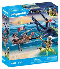 71419 PLAYMOBIL® Pirates Борьба с гигантским осьминогом цена и информация | Конструкторы и кубики | 220.lv