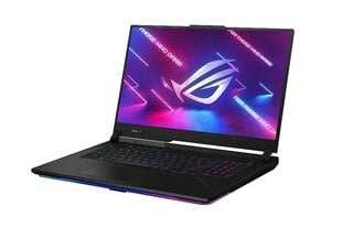 Notebook|ASUS|ROG Strix|SCAR 17|G733PZV-LL069W|CPU Ryzen 9|7945HX3D|2300 MHz|17.3&quot;|2560x1440|RAM 32GB|DDR5|4800 MHz|SSD 1TB|NVIDIA GeForce RTX 4080|12GB|ENG|Windows 11 Home|Black|3 kg|90NR0DC4-M007A0 Портативный компьютер цена и информация | Ноутбуки | 220.lv