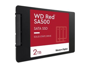 Western Digital Red SA500 NAS WDS200T2R0A цена и информация | Внутренние жёсткие диски (HDD, SSD, Hybrid) | 220.lv