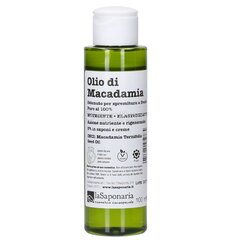 Makadāmijas eļļa Makadamia ternifolium 100% tīra, La Saponaria, 100 ml cena un informācija | Serumi sejai, eļļas | 220.lv