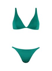 Bikini peldkostīms sievietēm MrMiss Pepper Green, zaļš цена и информация | Купальники | 220.lv