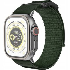 Siksniņa Tech-Protect Scout Apple Watch 49/45/44/42 mm tumši zaļa cena un informācija | Viedpulksteņu un viedo aproču aksesuāri | 220.lv