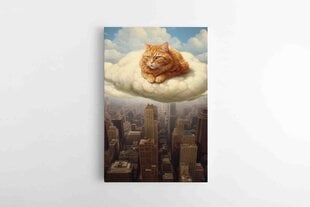 ИИ Кот на облаке цена и информация | Картины | 220.lv