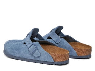 Boston leve narrow birkenstock 1026804 moterims melyna women's blue 1026804 цена и информация | Шлепанцы, тапочки для женщин | 220.lv