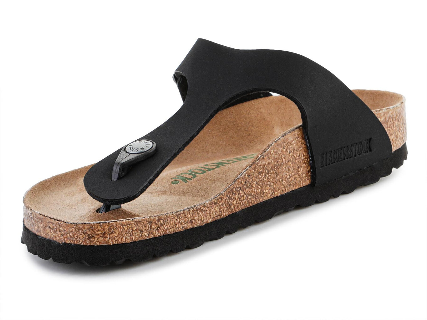 Iešļūcenes sievietēm Birkenstock Gizeh, melni cena un informācija | Iešļūcenes, čības sievietēm | 220.lv