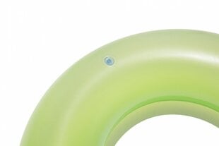 Peldēšanas riņķis Bestway Green Neon 91 cm цена и информация | Надувные и пляжные товары | 220.lv