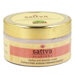 Sejas krēms Sattva Ayurveda Anti Blemish, 50 g cena un informācija | Sejas krēmi | 220.lv