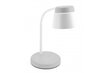 Galda lampa Helin, LED, 6W, 350lm, 220-240V, pelēka cena un informācija | Galda lampas | 220.lv