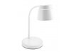 Galda lampa Helin, LED, 6W, 350lm, 220-240V, balta cena un informācija | Galda lampas | 220.lv