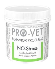 NO-Stress 135g, PRO-VET, augu izcelsmes stresa mazinātājs. cena un informācija | Vitamīni, uztura bagātinātāji, pretparazītu līdzekļi suņiem | 220.lv