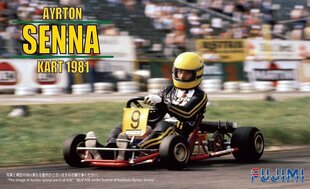 Līmējamais modelis Fujimi KART-1 Ayrton Senna Kart 1981 92232 1/20 цена и информация | Склеиваемые модели | 220.lv