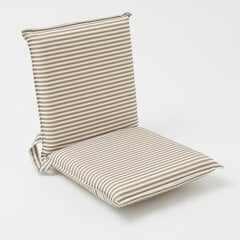 Atpūtas krēsls Vacay Khaki Stripe cena un informācija | Dārza krēsli | 220.lv