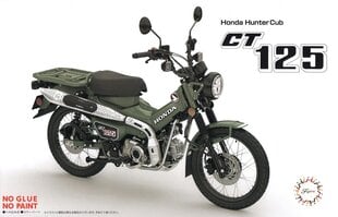 Līmējamais modelis Fujimi B-NX-No5 Honda CT125 (Hunter Cub/Pearl Organic Green) 142111 1/12 цена и информация | Склеиваемые модели | 220.lv