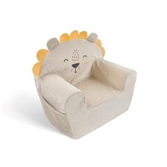 Krēsls Albero Mio Animals Lion, bēšs cena un informācija | Sēžammaisi, klubkrēsli, pufi bērniem | 220.lv