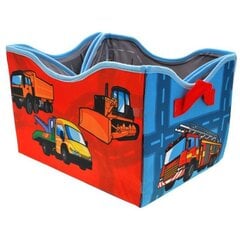 Kaste-rotaļu paklājs STREETS ZA1675 cena un informācija | Veļas grozi un mantu uzglabāšanas kastes | 220.lv