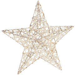 ziemassvētku zvaigzne 30 rezultātā 40 cm cena un informācija | Ziemassvētku lampiņas, LED virtenes | 220.lv