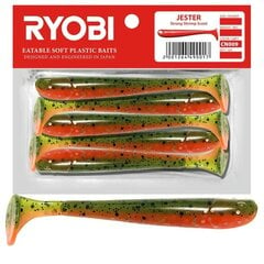 Мягкая приманка Ароматизированная Ryobi Jester 75мм CN005 5шт цена и информация | Воблеры, приманки, блесны | 220.lv