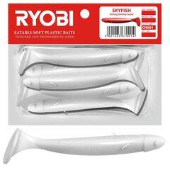 Мягкая приманка Scented Ryobi Skyfish 109мм CN001 3шт цена и информация | Воблеры, приманки, блесны | 220.lv