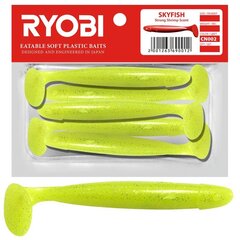 Мягкая приманка Scented Ryobi Skyfish 109мм CN001 3шт цена и информация | Воблеры, приманки, блесны | 220.lv