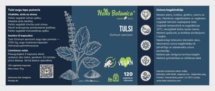 Пищевая добавка Hello Botanica Tulsi, 120 капсул цена и информация | Добавки для восстановления | 220.lv