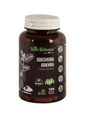 Uztura pagātinātājs Hello Botanica Gokshura Tribulus, 120 kapsulas cena un informācija | Testosterona veicinātāji | 220.lv