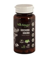 Uztura pagātinātājs Hello Botanica Gokshura Tribulus, 60 kapsulas cena un informācija | Testosterona veicinātāji | 220.lv