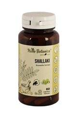 Uztura bagātinātājs Hello Botanica Shallaki sveķi, 60 kapsulas cena un informācija | Uztura bagātinātāji, preparāti locītavām | 220.lv
