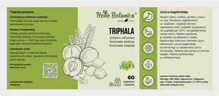 Uztura pagātinātājs Hello Botanica Trifala, 60 kapsulas cena un informācija | Vitamīni, preparāti, uztura bagātinātāji labsajūtai | 220.lv