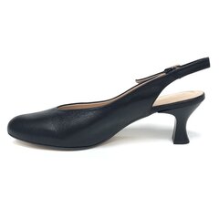 Tуфли с открытой пяткой для женщин PieSanto, чёрные цена и информация | Женские туфли | 220.lv