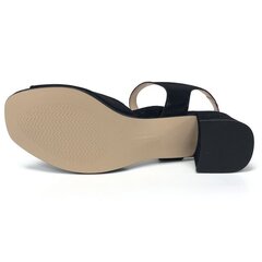 Широкие летние женские туфли PieSanto, чёрные цена и информация | Женские босоножки | 220.lv