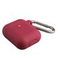 Uniq Vencer Silicone Case Burgundy cena un informācija | Austiņu piederumi | 220.lv