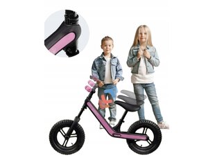Līdzsvara velosipēds Daum, rozā/melns cena un informācija | Balansa velosipēdi | 220.lv