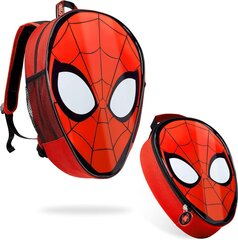Mugursoma / pusdienu soma Zirnekļcilvēks Spider Man 2 in 1 цена и информация | Школьные рюкзаки, спортивные сумки | 220.lv