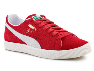 Brīvā laika apavi vīriešiem Puma Clyde, sarkani cena un informācija | Sporta apavi vīriešiem | 220.lv