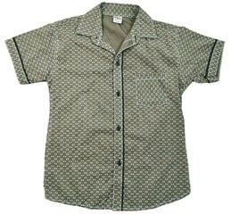 Рубашка для мальчика, серая цена и информация | Рубашки для мальчиков | 220.lv