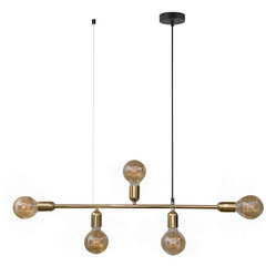 TK Lighting piekaramais lustra Tobi Gold 3559 cena un informācija | Lustras | 220.lv