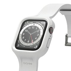 Araree etui z paskiem Duple Pro Apple Watch 44|45mm biały|white AR70-01866B цена и информация | Аксессуары для смарт-часов и браслетов | 220.lv