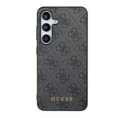 Guess GUHCS24SG4GFGR S24 S921 czarny|black hardcase 4G Metal Gold Logo цена и информация | Чехлы для телефонов | 220.lv