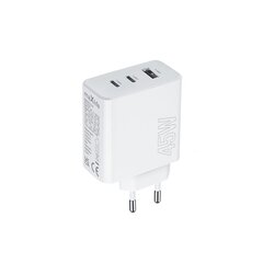 Maxlife MXTC-07-45ACC PD QC charger 2x USB-C 1x USB 45W white цена и информация | Зарядные устройства для телефонов | 220.lv