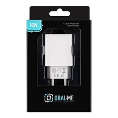 OBAL:ME Wall Charger USB-A 10W White цена и информация | Зарядные устройства для телефонов | 220.lv