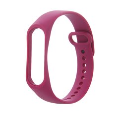 Silicone band for Xiaomi Mi Band 8 raspberry цена и информация | Аксессуары для смарт-часов и браслетов | 220.lv