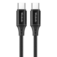 Kabel USB-C to USB-C Mcdodo CA-5641, 60W, 1m (czarny) цена и информация | Кабели для телефонов | 220.lv